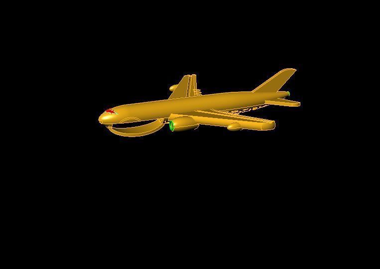 plene pandant 3D print model_3