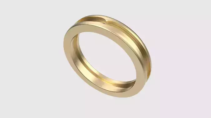 Minimalistic Three-Part Wedding Ring JDBCo