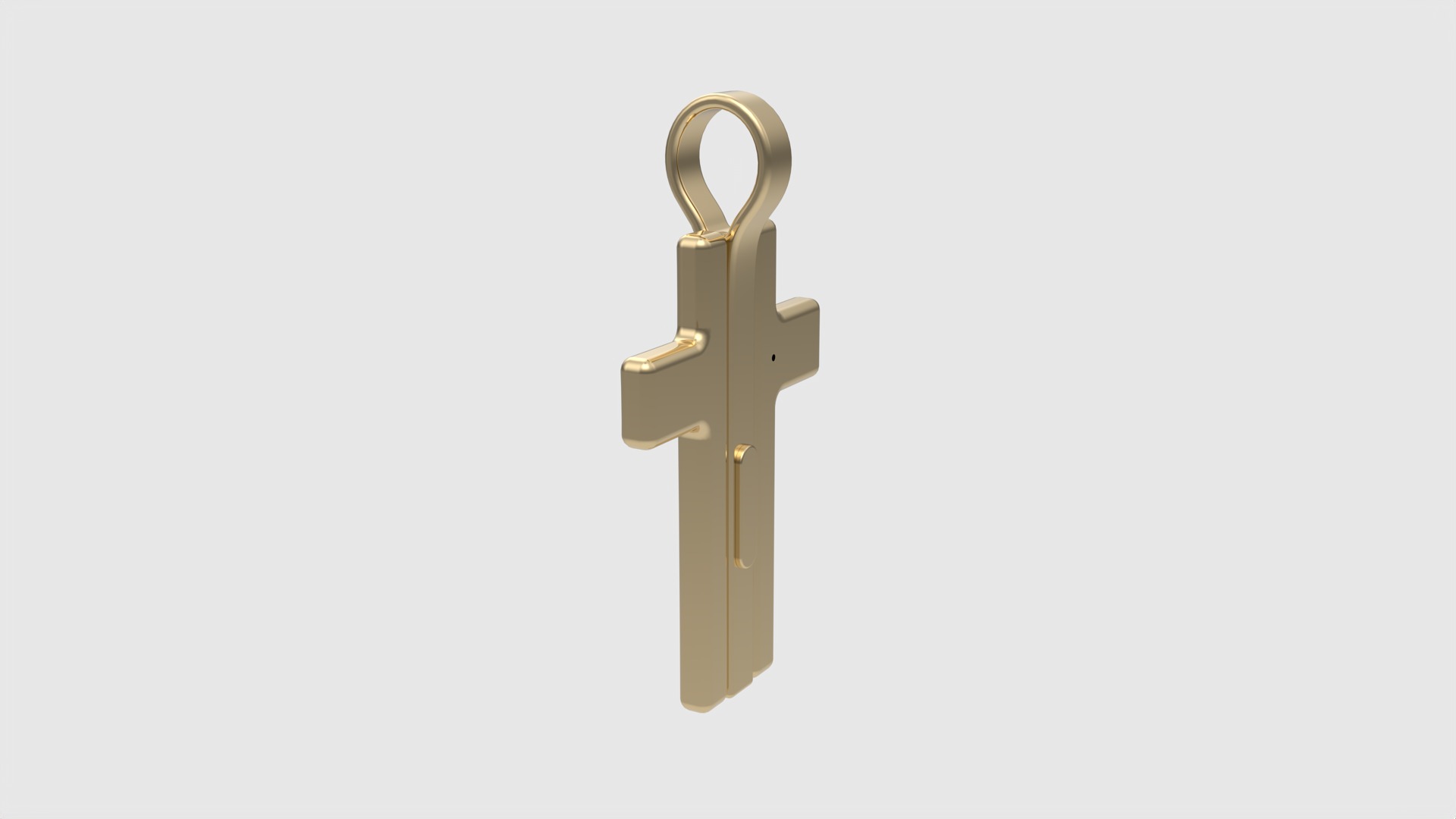 Triple Hinged Cross Pendant JDBCo 3D print model_18