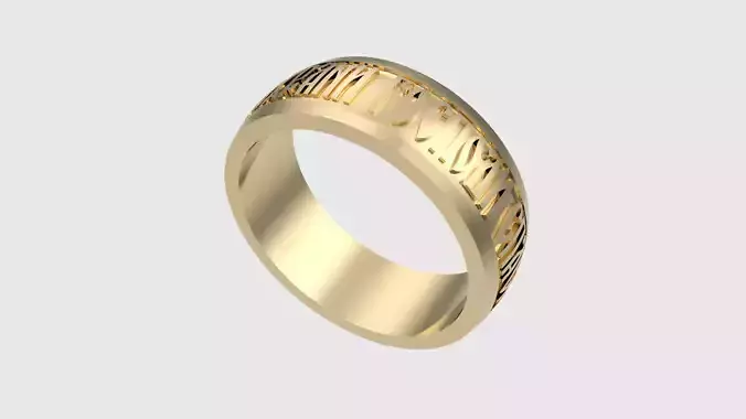 Spiritual Devotion Slavonic Ring JDBCo