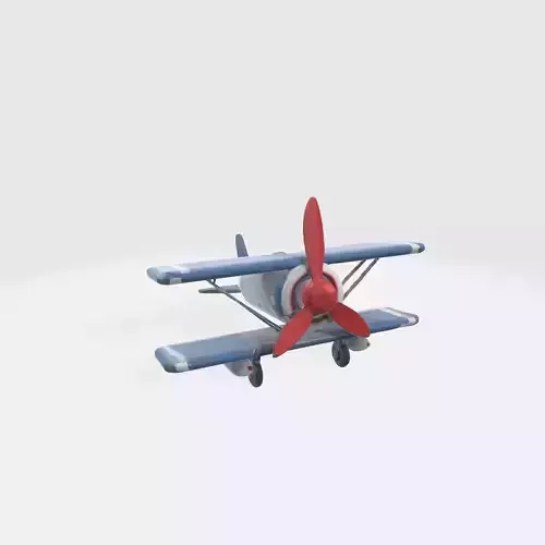 Vintage Propeller Airplane