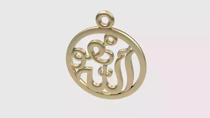 Timeless Faith Arabic Pendant JDBCo