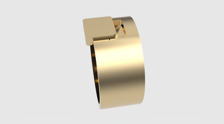 Minimalistic Simple Fashion Ring JDBCo 3D print model_24