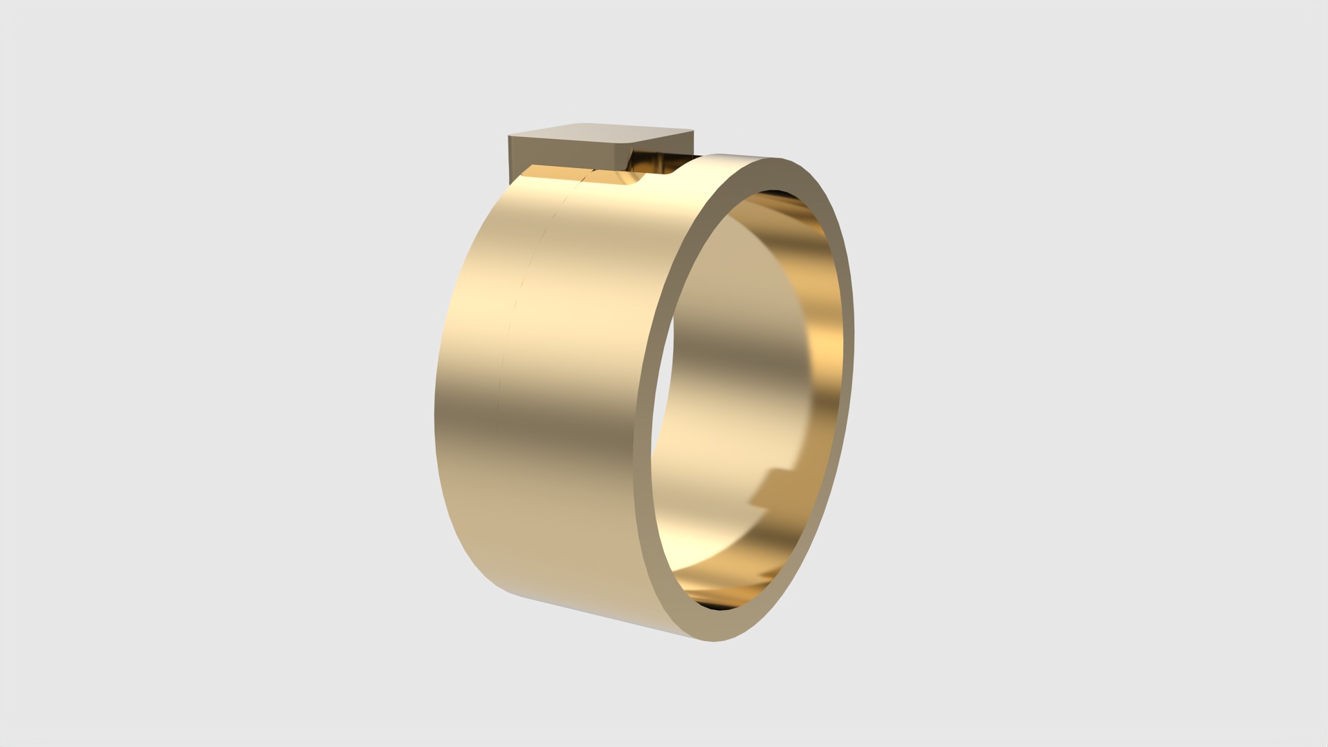 Minimalistic Simple Fashion Ring JDBCo 3D print model_18