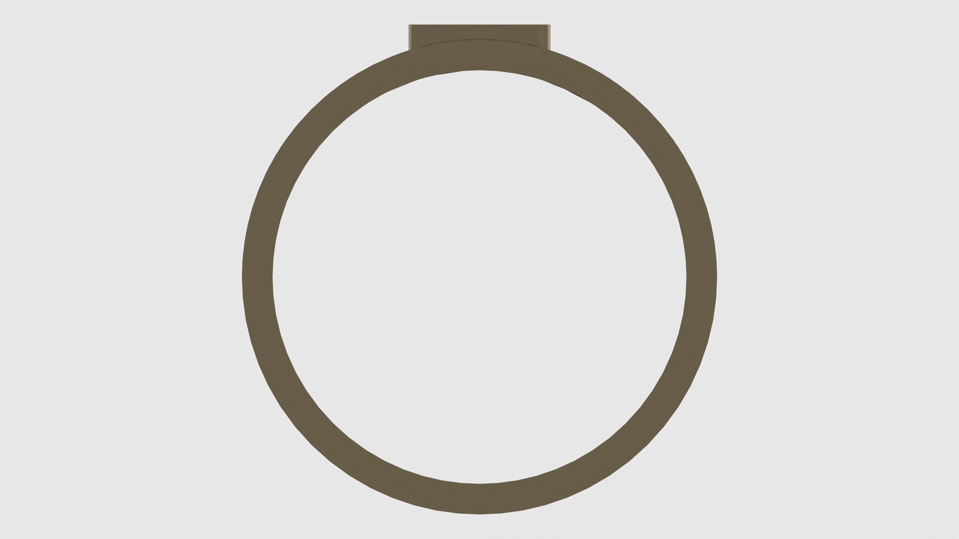 Minimalistic Simple Fashion Ring JDBCo 3D print model_3