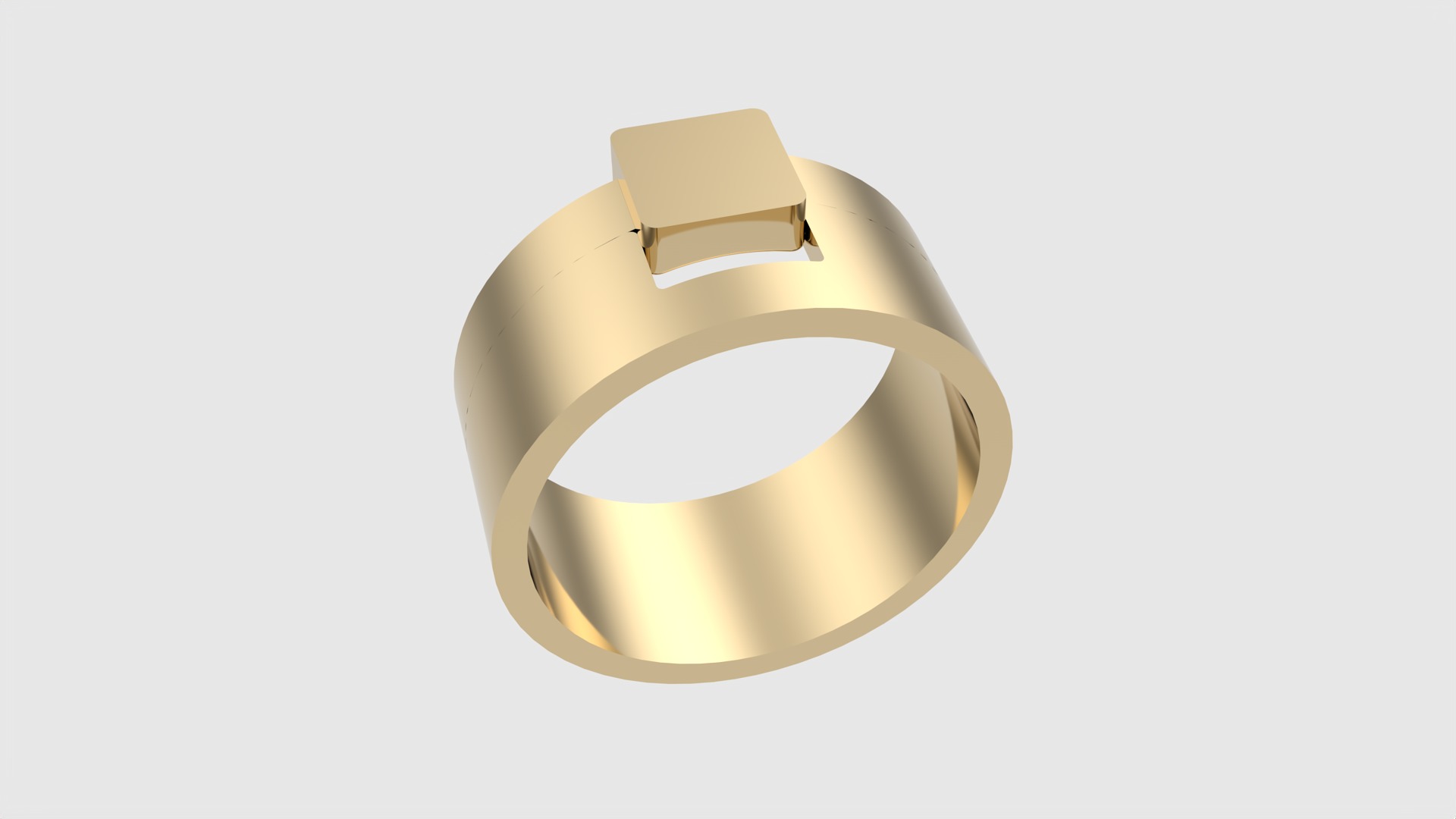 Minimalistic Simple Fashion Ring JDBCo 3D print model_16