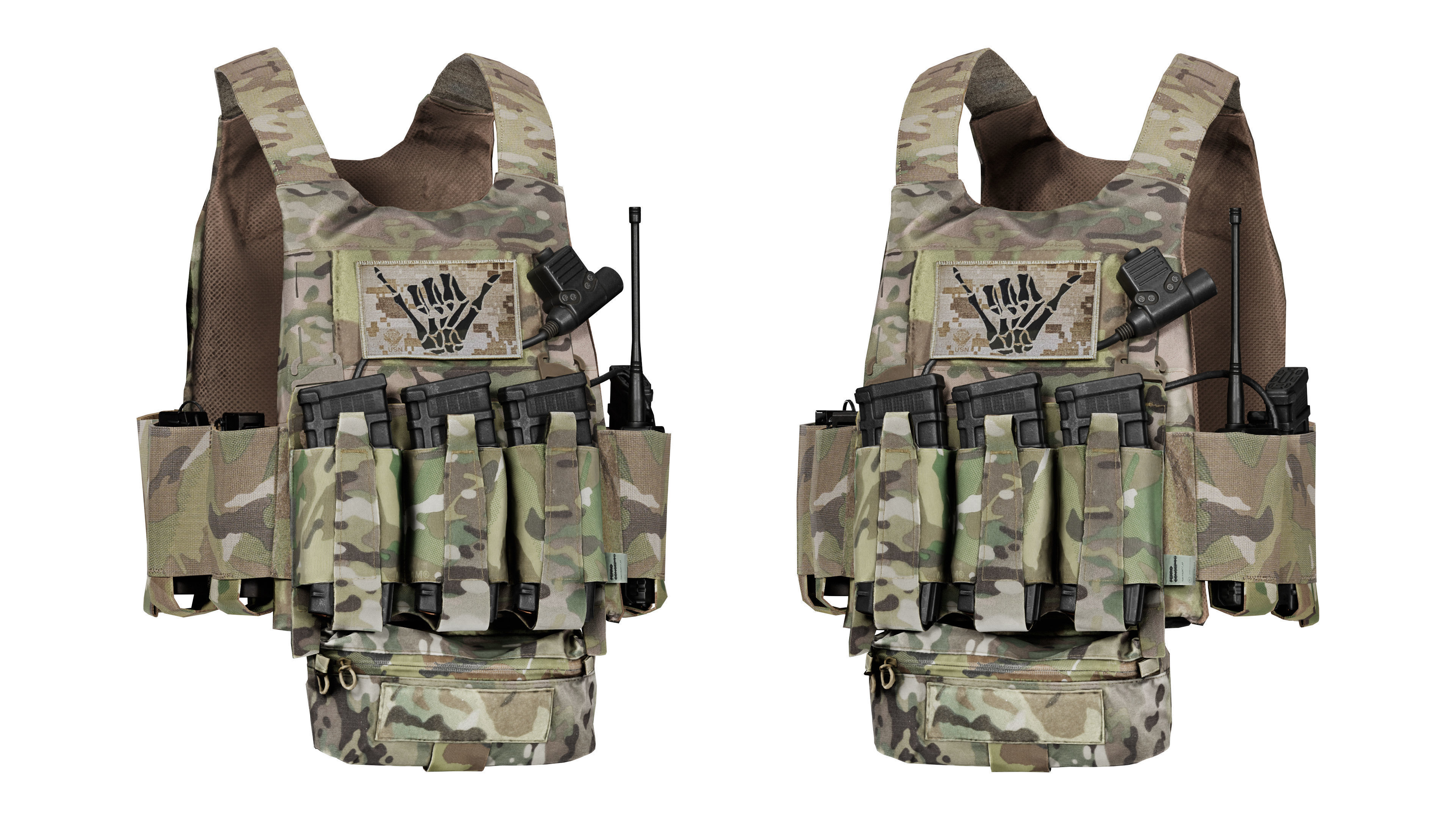 GAME READY RIGGED WESTERN SPECIAL OPERATIONS CHARACTER V4 Low-poly 3D model_6