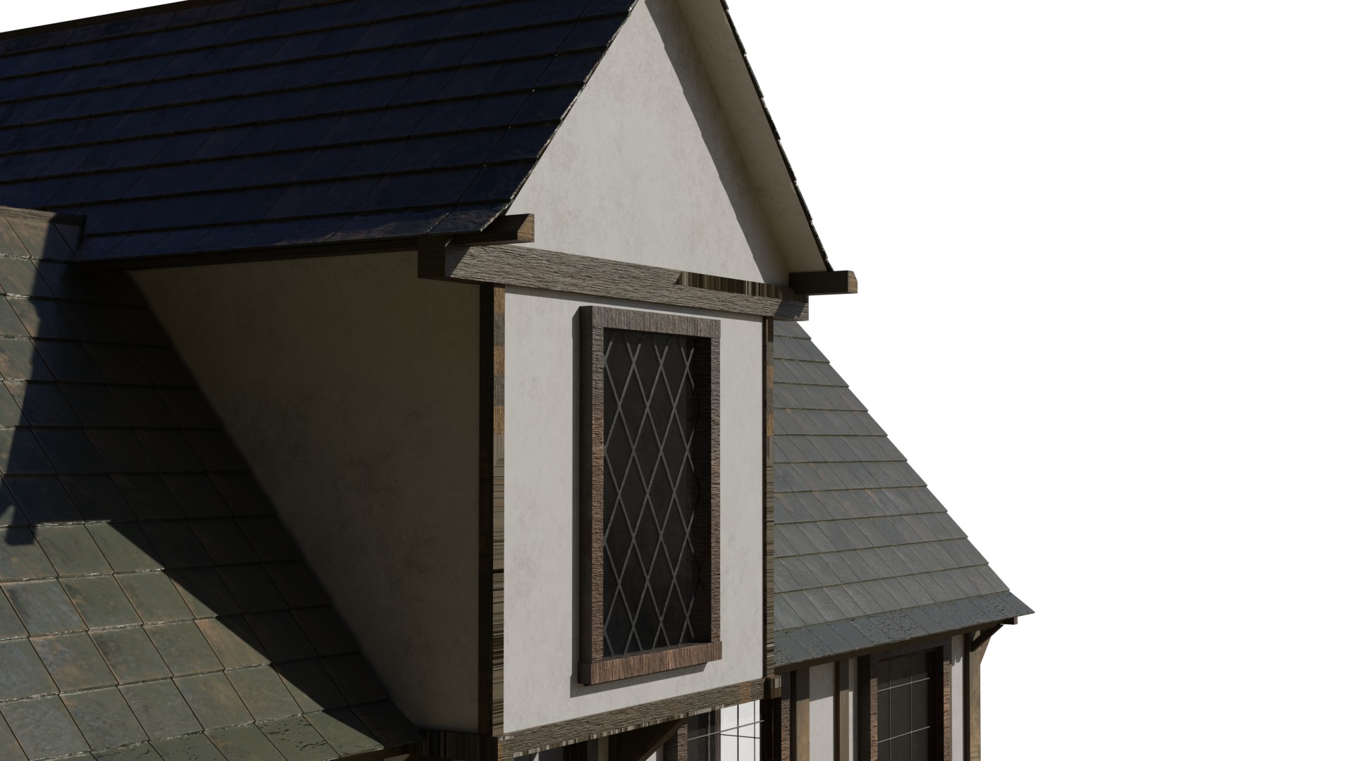 Medieval building 3D model_6