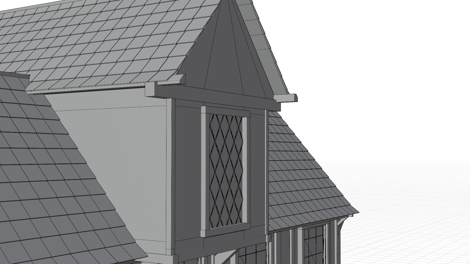 Medieval building 3D model_18