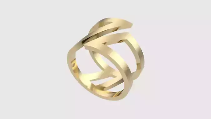 Minimalist Open Layered Fashion Ring JDBCo