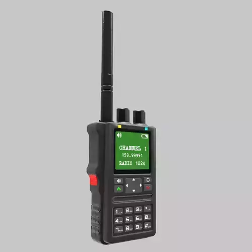 Walkie-Talkie Low-Poly