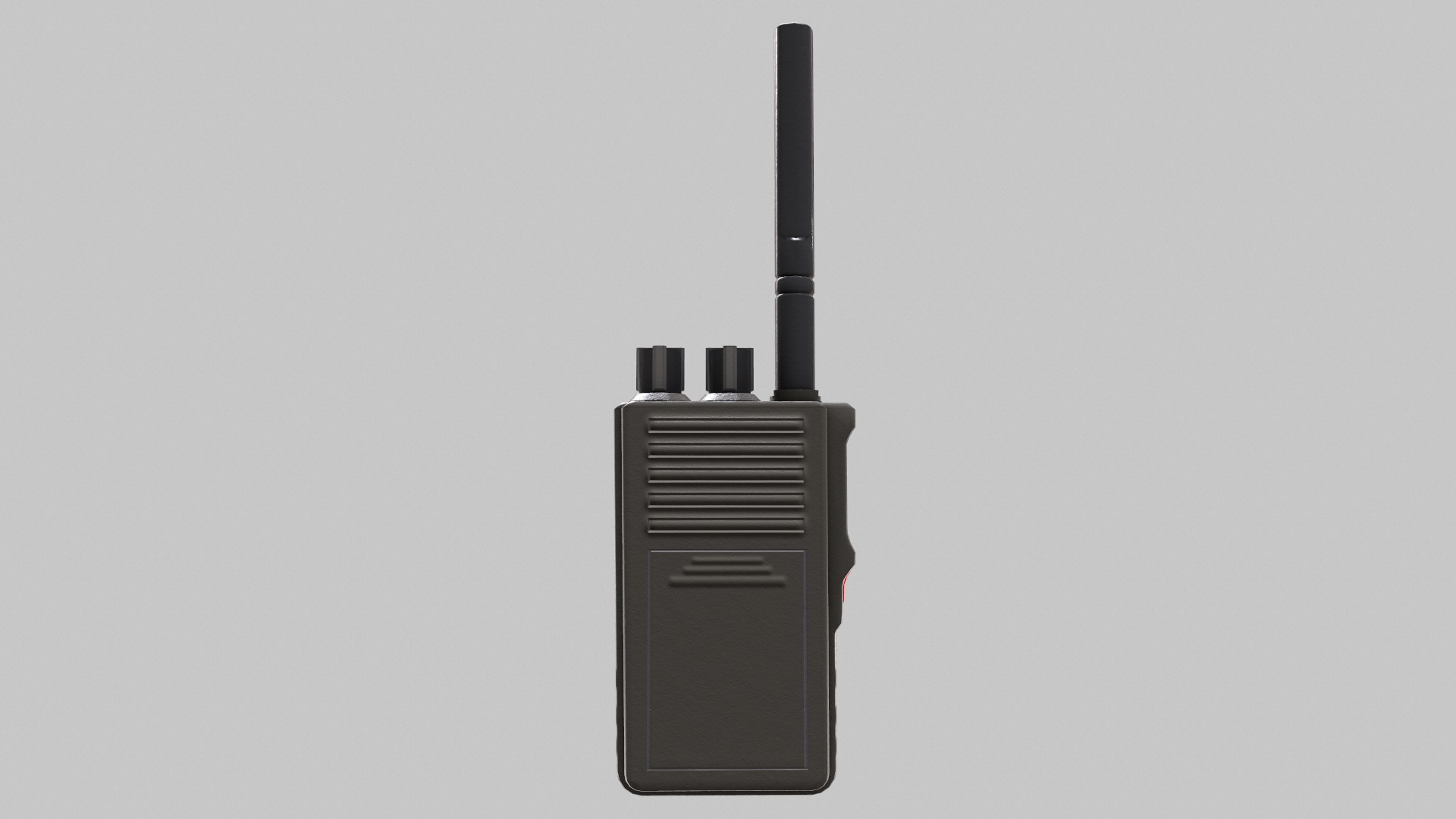 Walkie-Talkie Low-Poly Low-poly 3D model_9