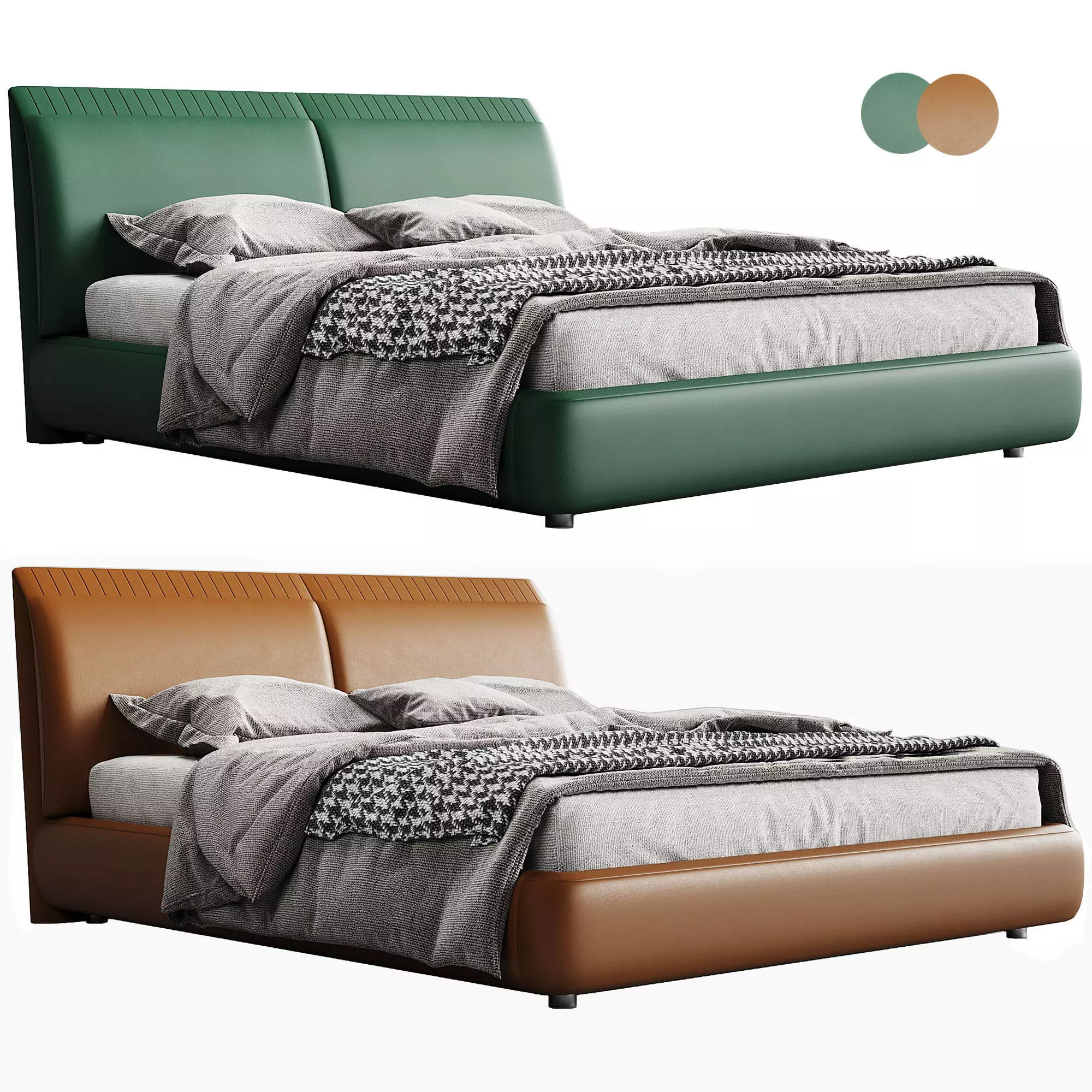 ALBERTA bed By GAME Bed 3D model