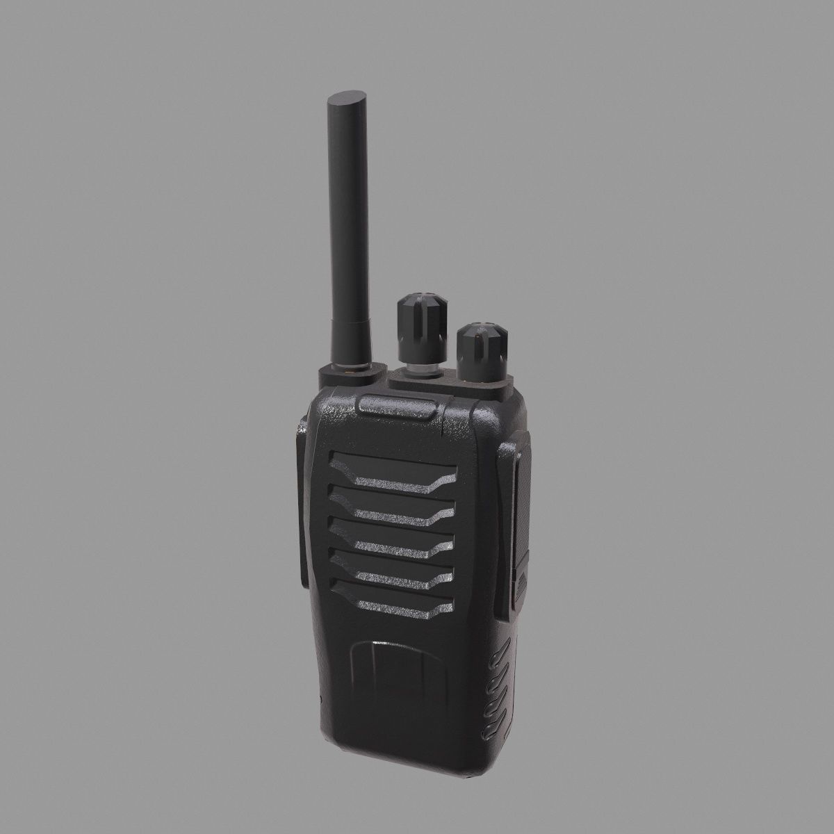 Walkie-Talkie Low-Poly Low-poly 3D model_5
