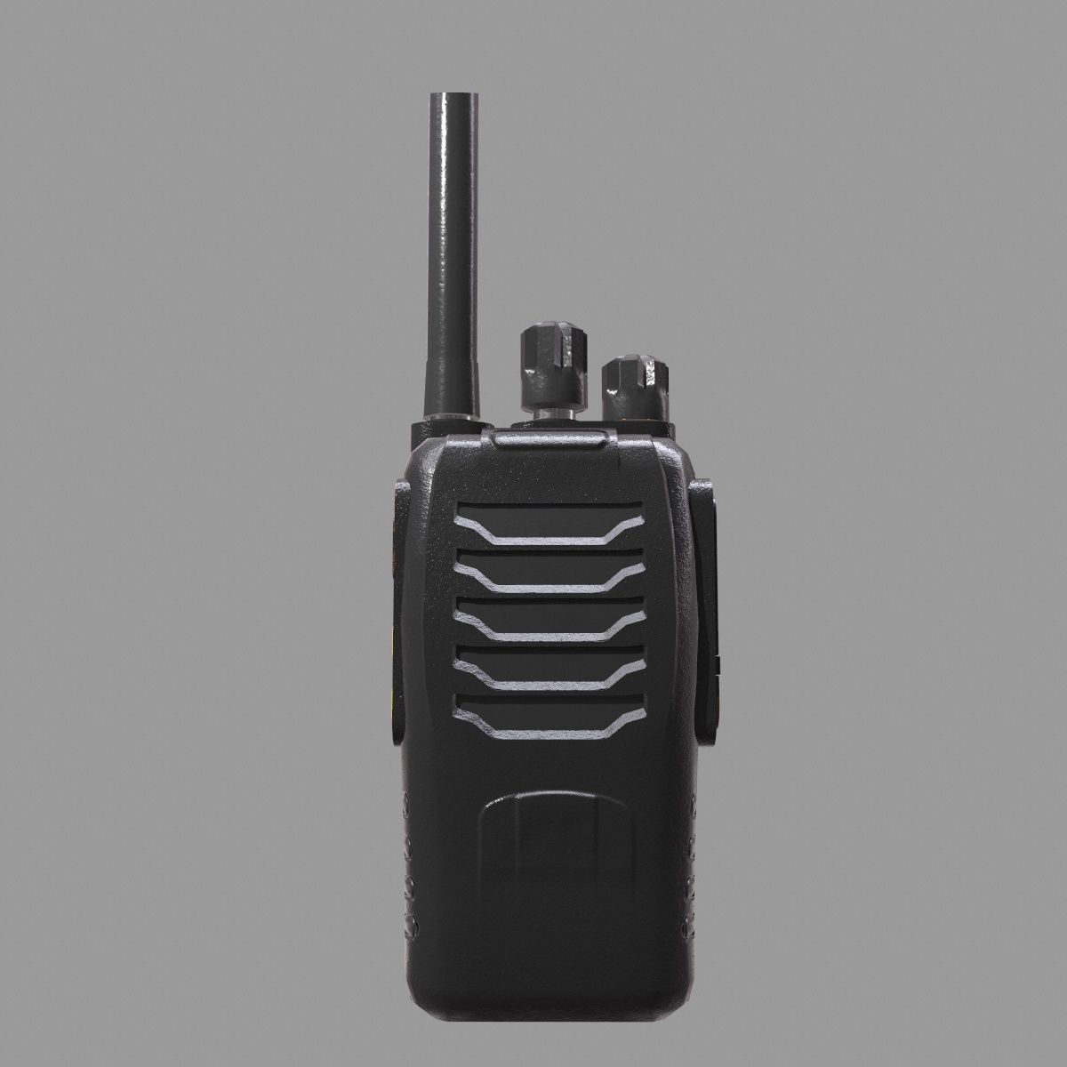 Walkie-Talkie Low-Poly Low-poly 3D model_4