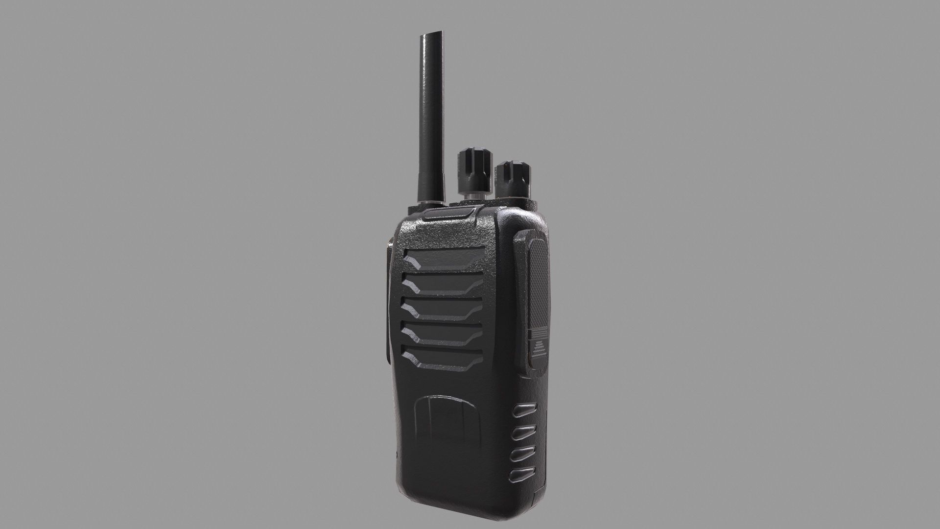Walkie-Talkie Low-Poly Low-poly 3D model_12