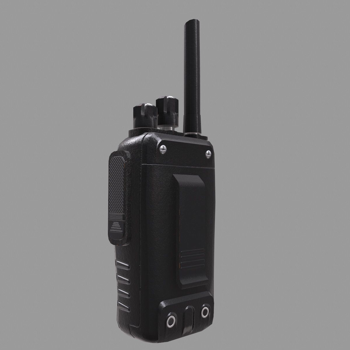 Walkie-Talkie Low-Poly Low-poly 3D model_1