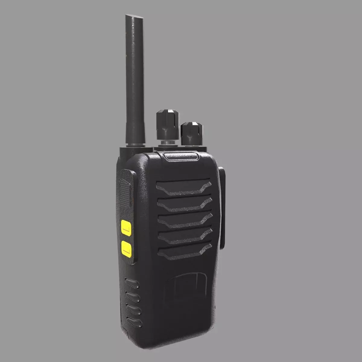 Walkie-Talkie Low-Poly Low-poly 3D model_0