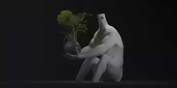 sculpture for home decor character