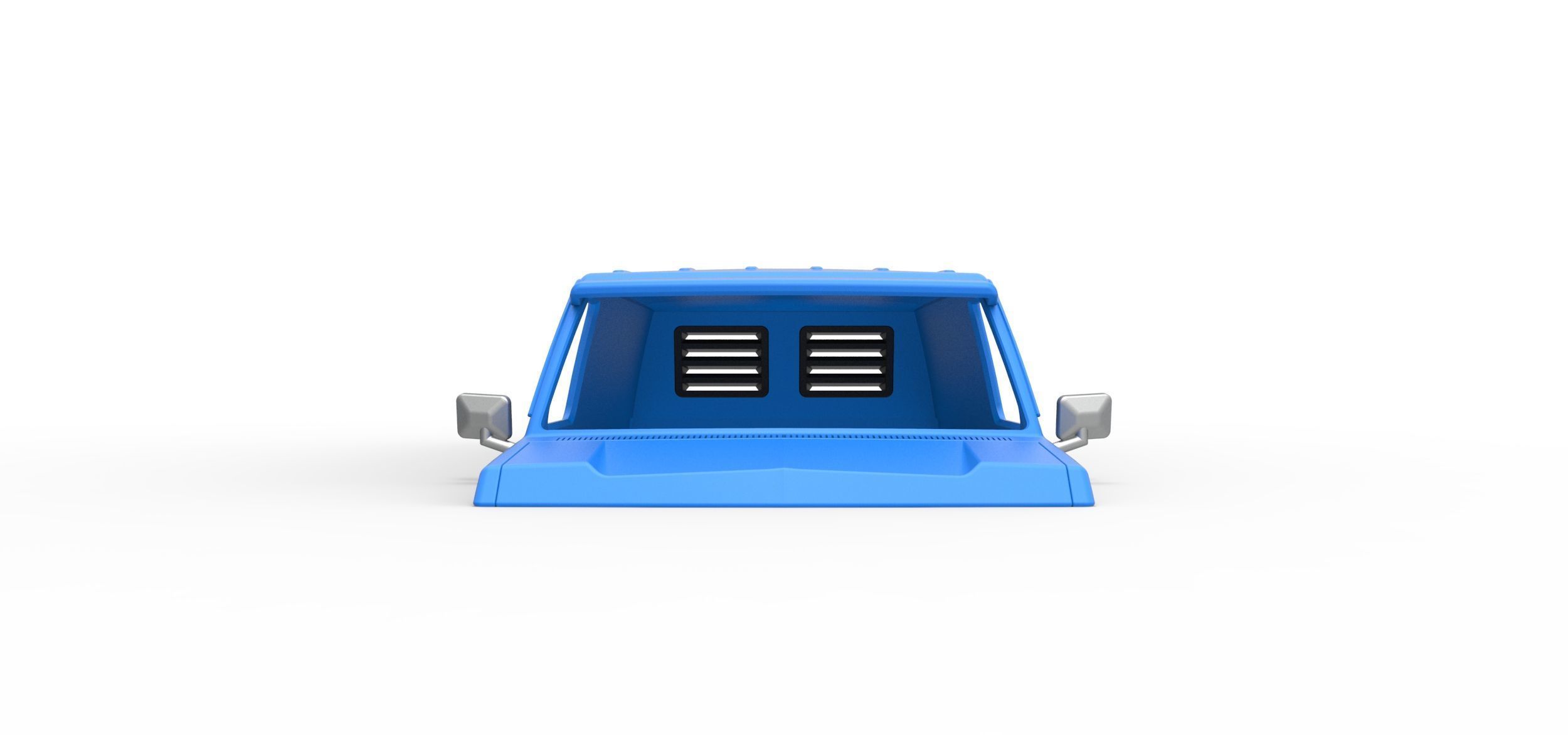 Shell for Vintage Monster tank Version 3 Scale 1 to 25 3D print model_4