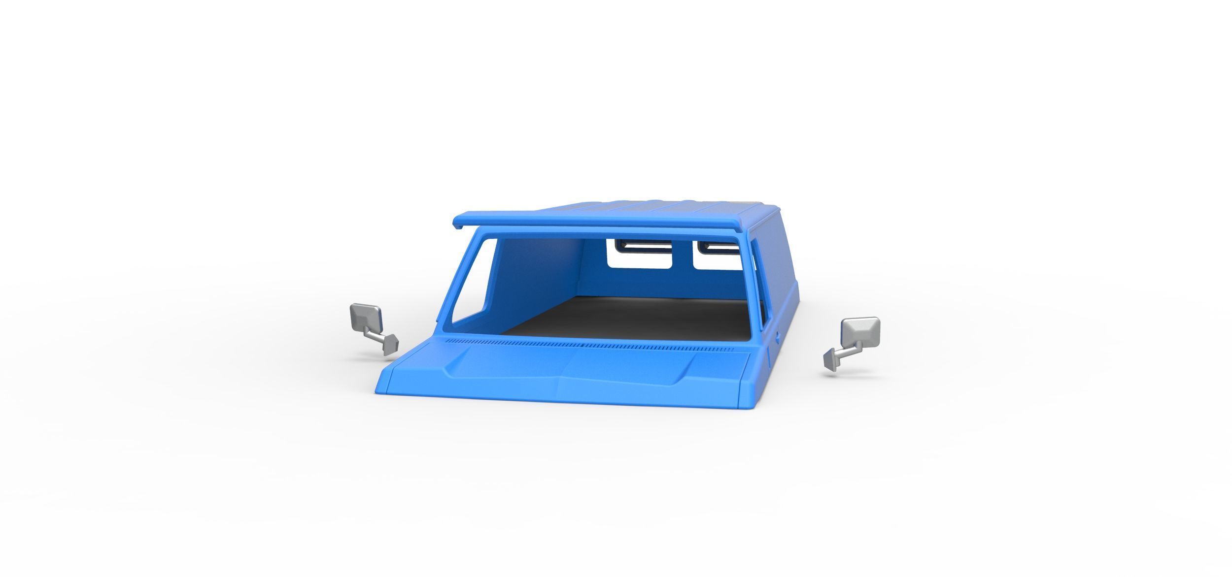 Shell for Vintage Monster tank Version 3 Scale 1 to 25 3D print model_18