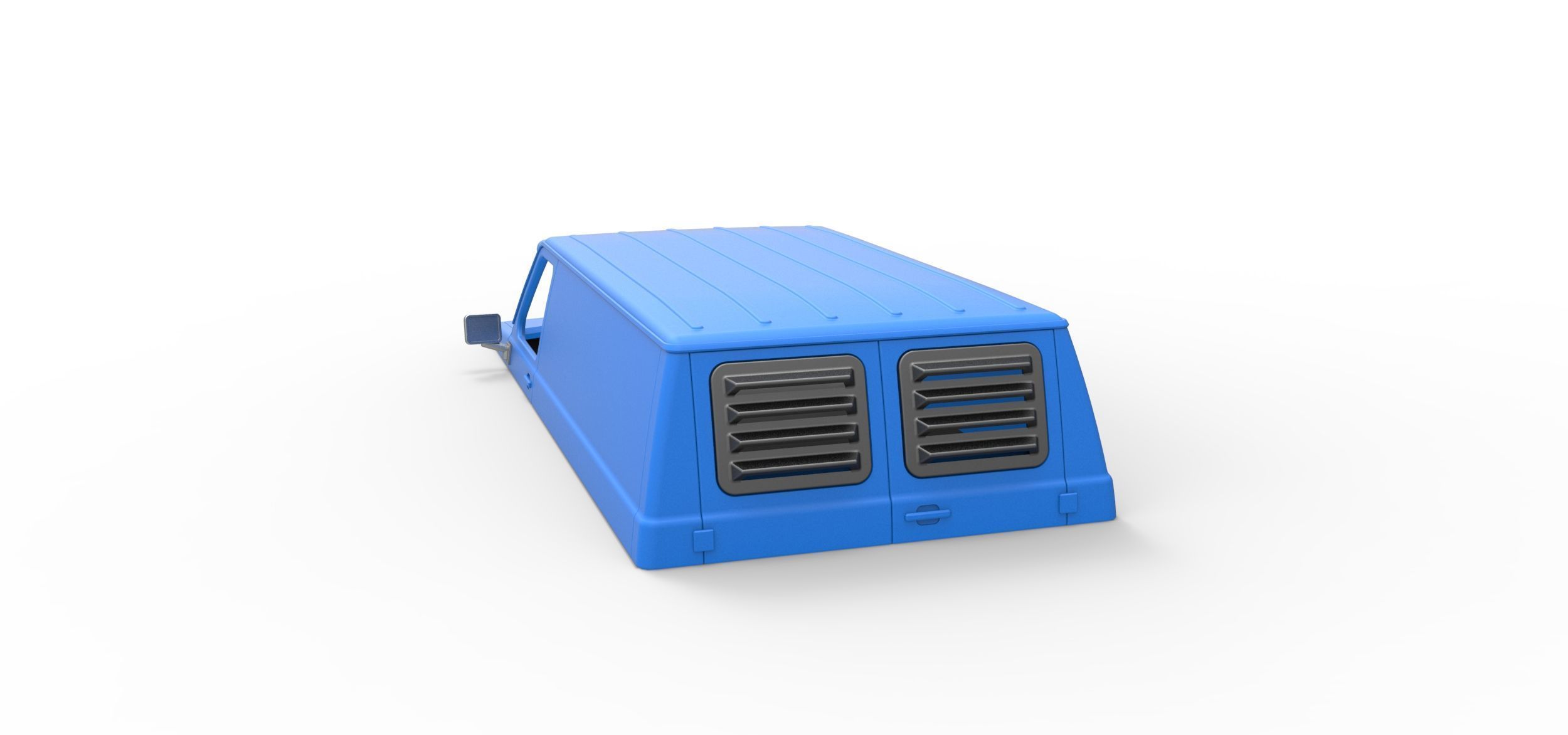 Shell for Vintage Monster tank Version 3 Scale 1 to 25 3D print model_10