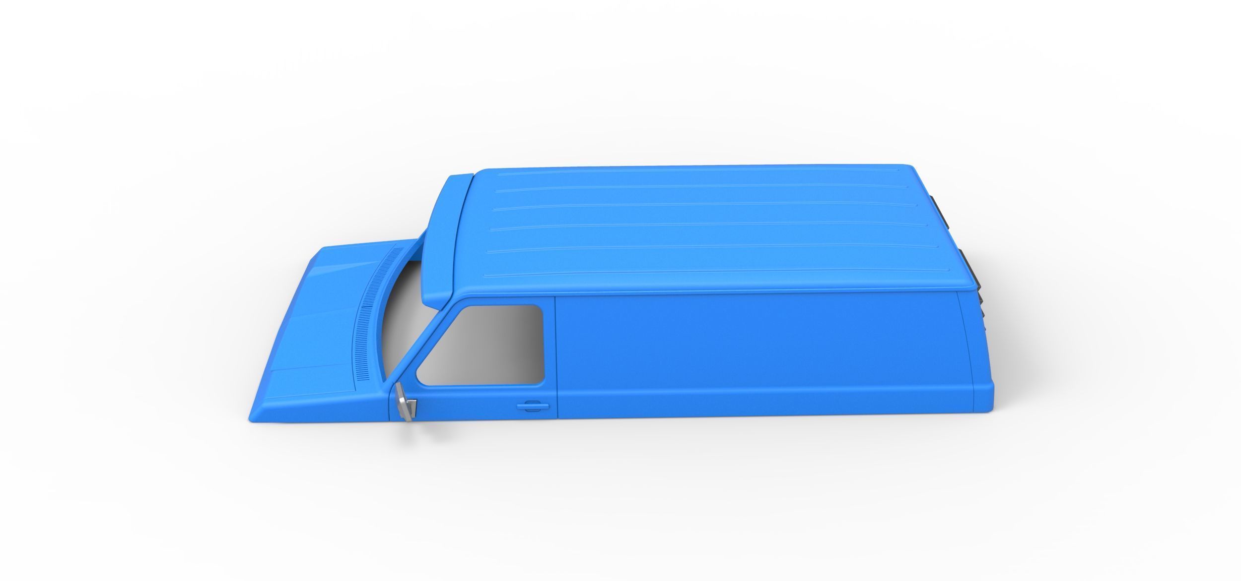 Shell for Vintage Monster tank Version 3 Scale 1 to 25 3D print model_7