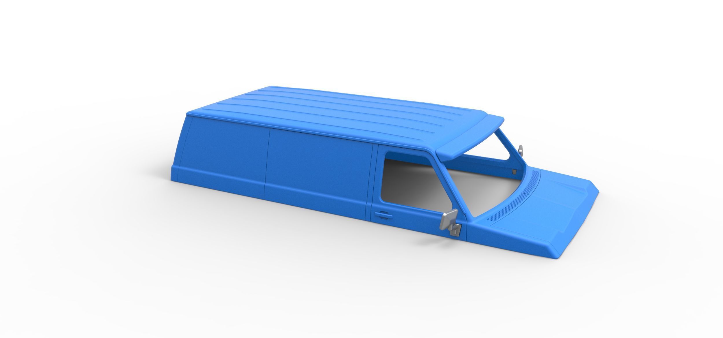 Shell for Vintage Monster tank Version 3 Scale 1 to 25 3D print model_14