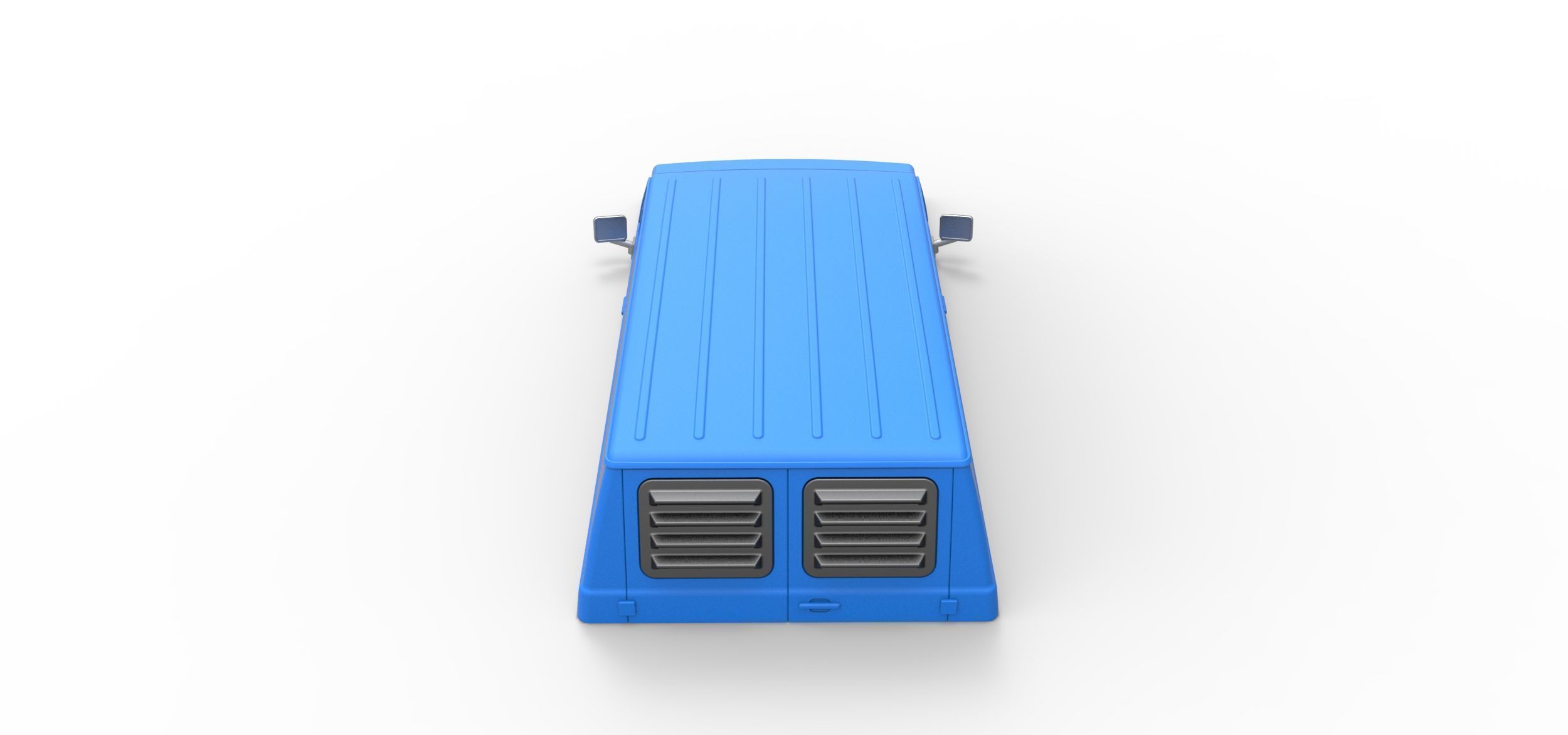 Shell for Vintage Monster tank Version 3 Scale 1 to 25 3D print model_12