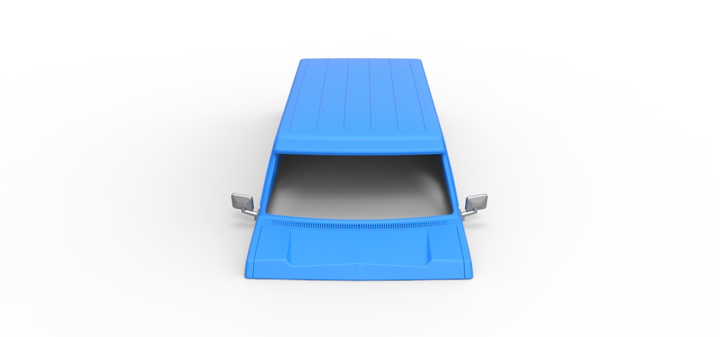 Shell for Vintage Monster tank Version 3 Scale 1 to 25 3D print model_5