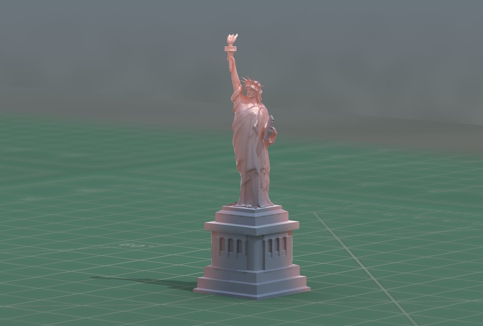 Statue of Liberty NYC 3D Print Model 3D print model_23