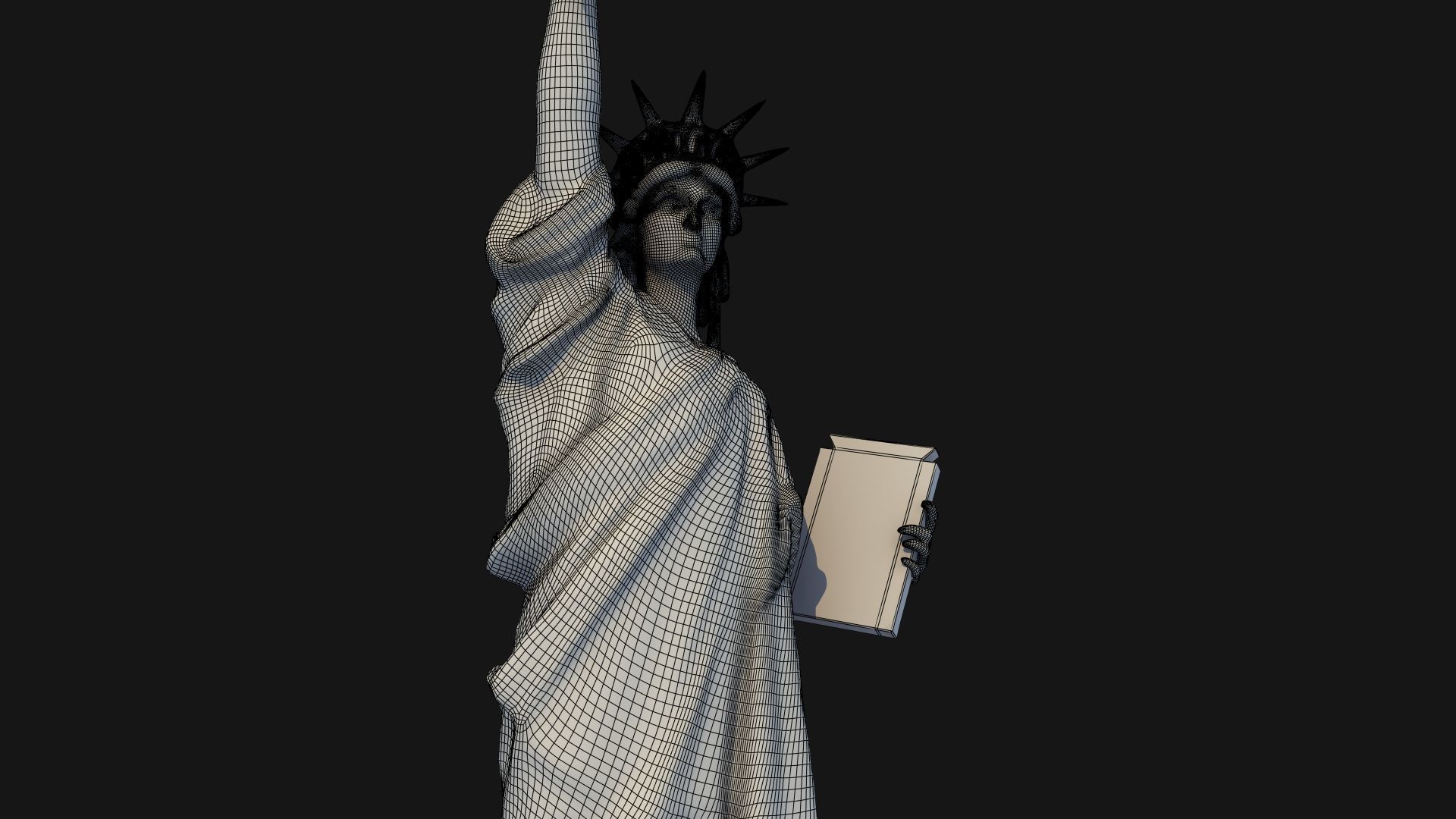 Statue of Liberty NYC 3D Print Model 3D print model_29