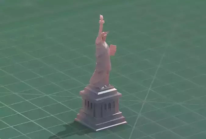 Statue of Liberty NYC 3D Print Model