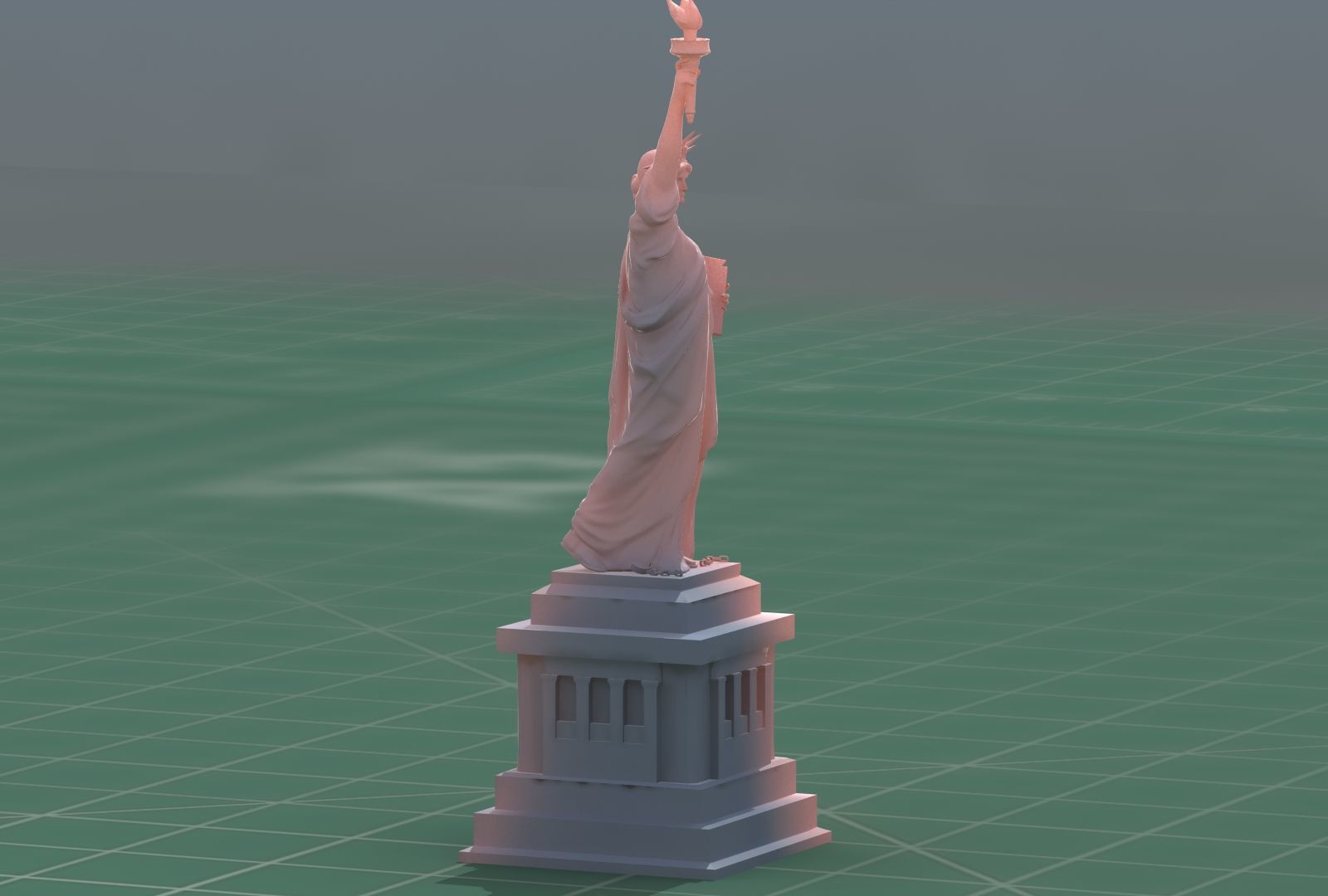 Statue of Liberty NYC 3D Print Model 3D print model_21