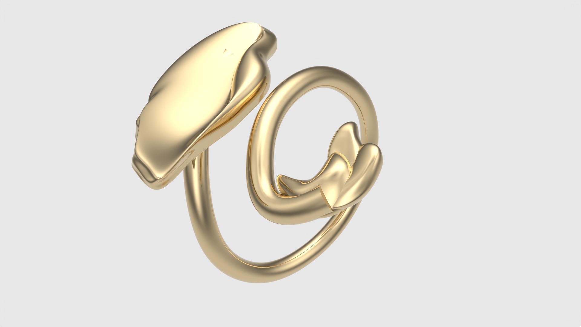 Swan-Shaped Elegant Ring JDBCo 3D print model_29
