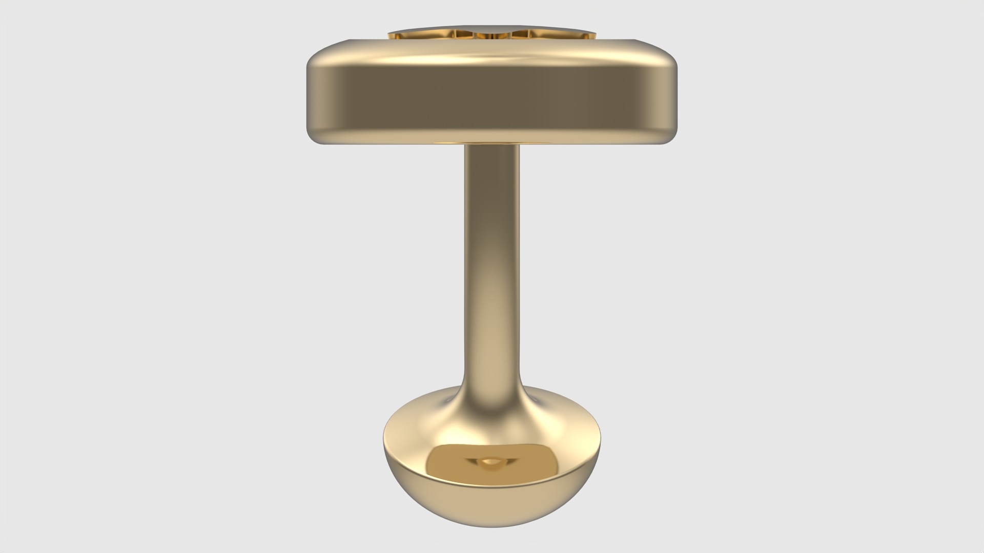 Starry Elegance Cuff-link JDBCo 3D print model_3