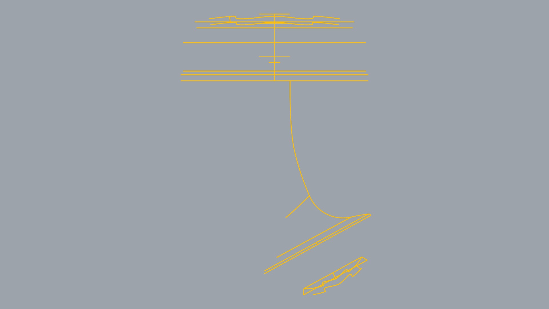 Starry Elegance Cuff-link JDBCo 3D print model_11