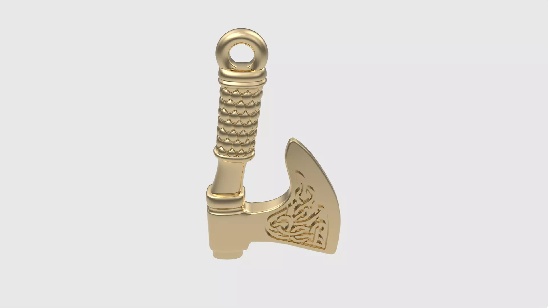 Ancient Slavic Axe Pendant JDBCo Free 3D print model_0