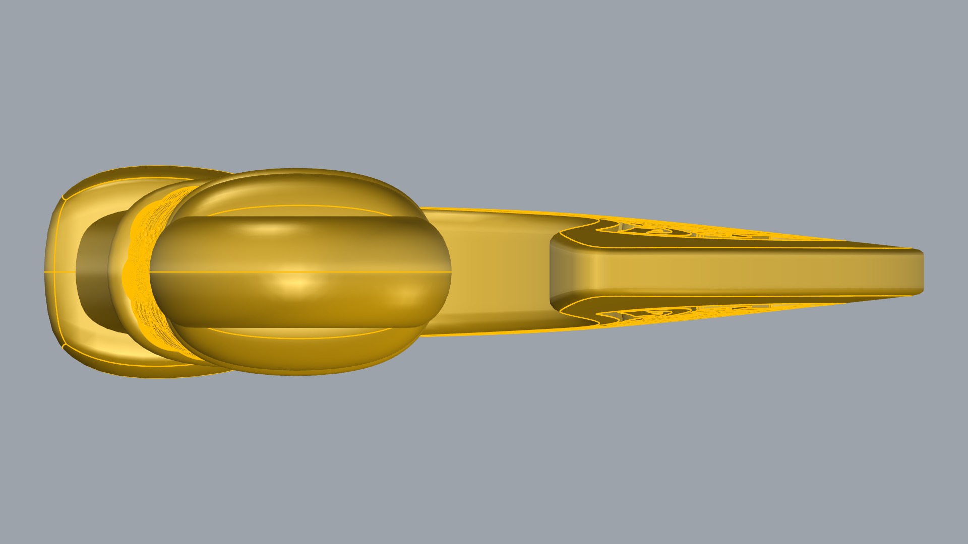 Ancient Slavic Axe Pendant JDBCo Free 3D print model_12