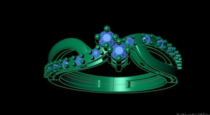  ENGAGEMENT RING 3D print model_12