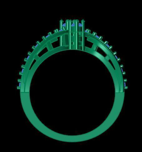  ENGAGEMENT RING 3D print model_14
