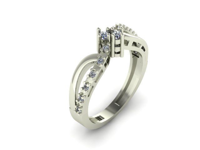  ENGAGEMENT RING 3D print model_7