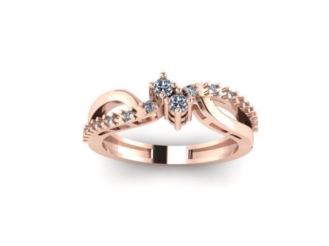  ENGAGEMENT RING 3D print model_5