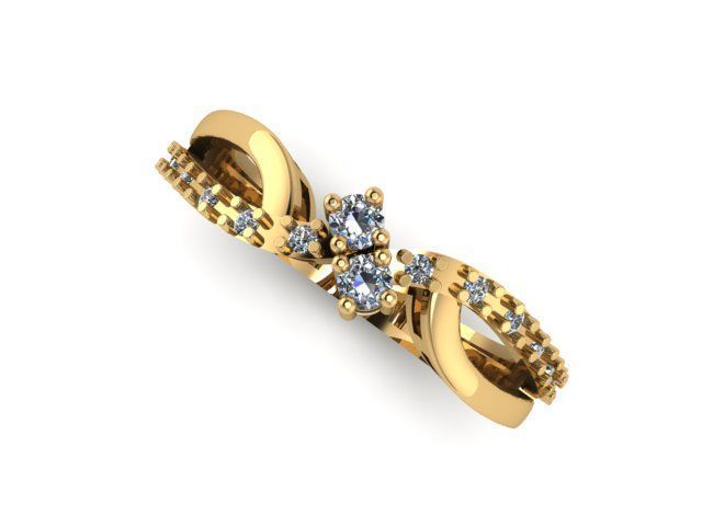  ENGAGEMENT RING 3D print model_9