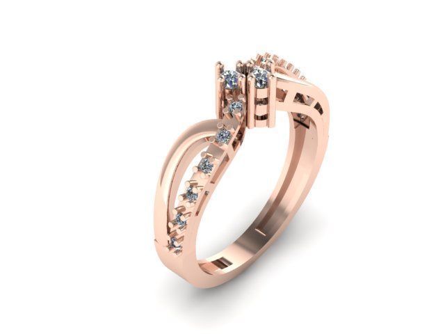  ENGAGEMENT RING 3D print model_8