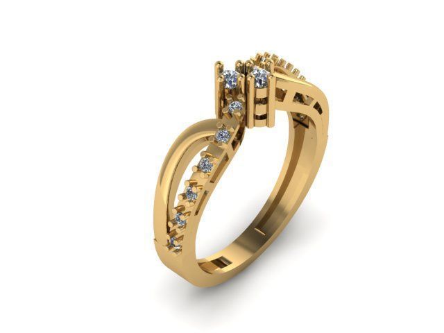  ENGAGEMENT RING 3D print model_6