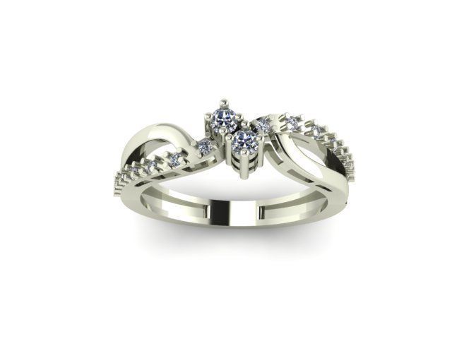  ENGAGEMENT RING 3D print model_4