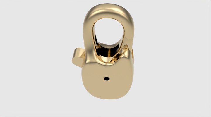 Simple Carabin Jewelry Lock JDBCo 3D print model_27