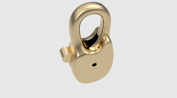 Simple Carabin Jewelry Lock JDBCo 3D print model_28