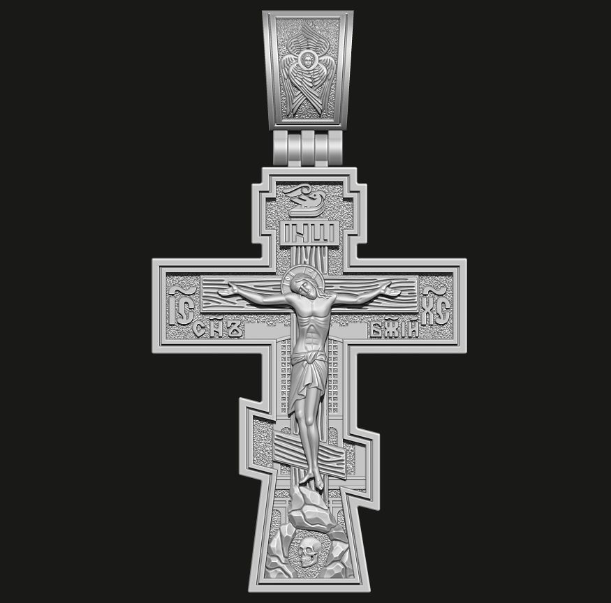ORTHODOX CROSS 3 Printable Model 3D print model_10